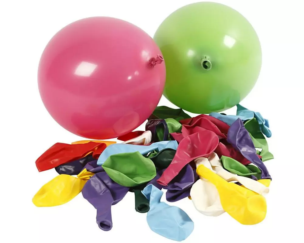 Creativ Company Luftballon farbig, 100 Stück