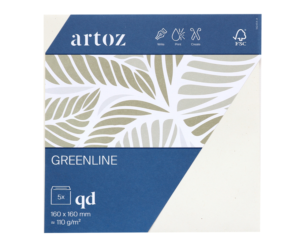 ARTOZ Couverts 1001 160x160mm 19245418-242 118g, tortilla 5 Stück