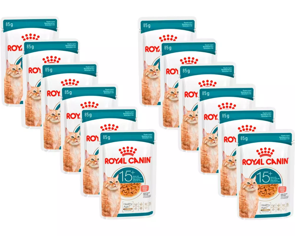Royal Canin Nassfutter Ageing 15+ Sosse 12 x 85 g