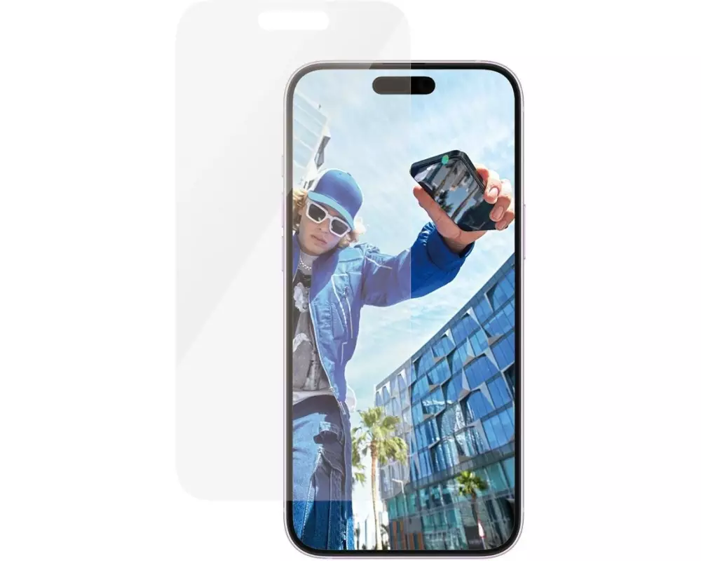 Panzerglass Displayschutz Classic Fit iPhone 15 Plus/16 Plus