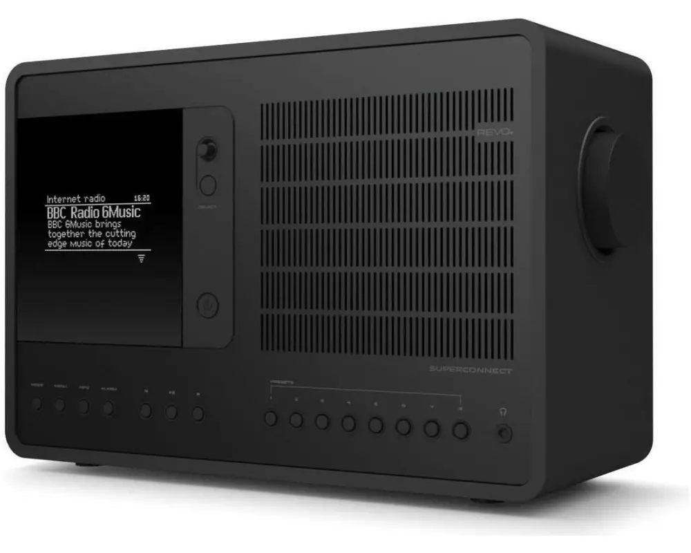 Revo DAB+ Radio SuperConnect Schwarz