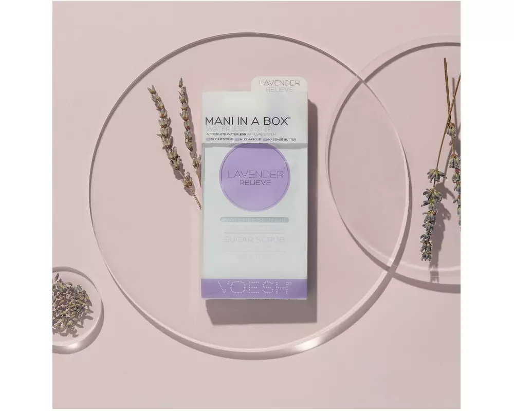 voesh new york Mani in a Box 3 Step – Lavender Relieve 1 Stück