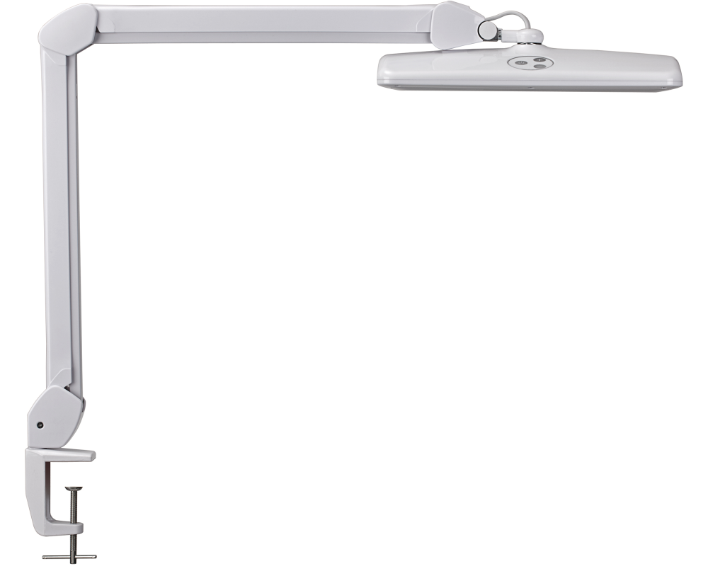 MAUL Tischleuchte MAULintro 8205802 weiß, Klemmfuss