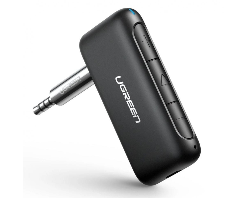 UGREEN Car BT 5.0 Receiver 70303 Audio Adaper 3.5mm AUX,Bl.(BB)