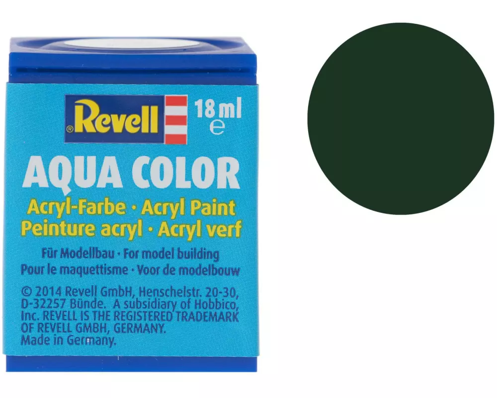Revell Acrylfarbe 36 168 dunkelgrün matt