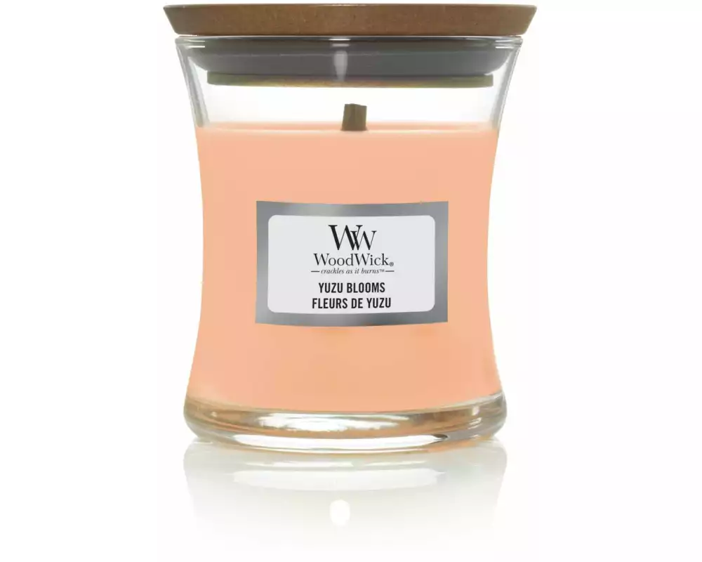 Woodwick Duftkerze Yuzu Blooms Medium Jar