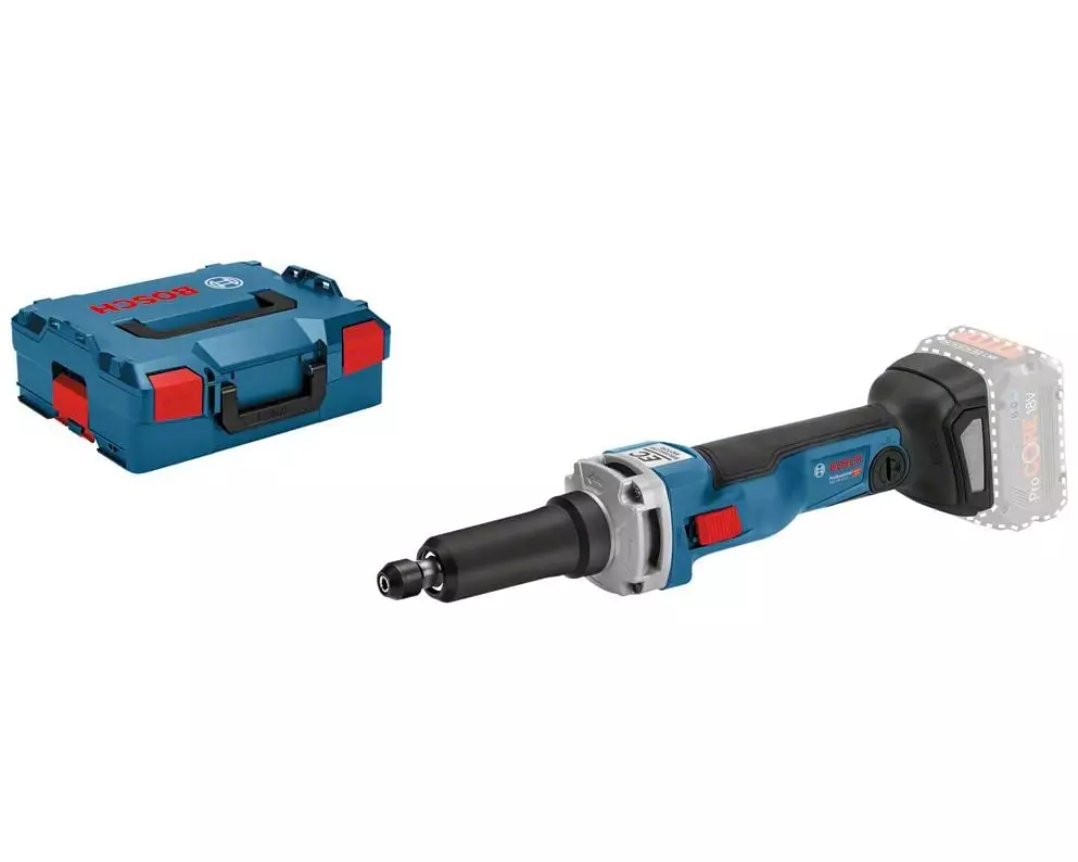 Bosch Professional Akku-Geradschleifer GGS 18V-23 LC Solo, L-Boxx