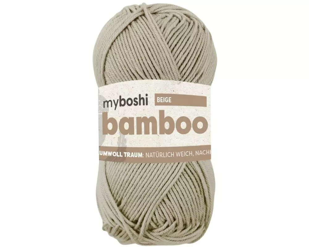 myBoshi Wolle Bamboo beige