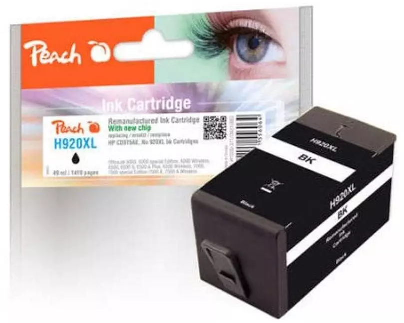 Peach Tinte HP Nr 920XL (CD975AE) Black