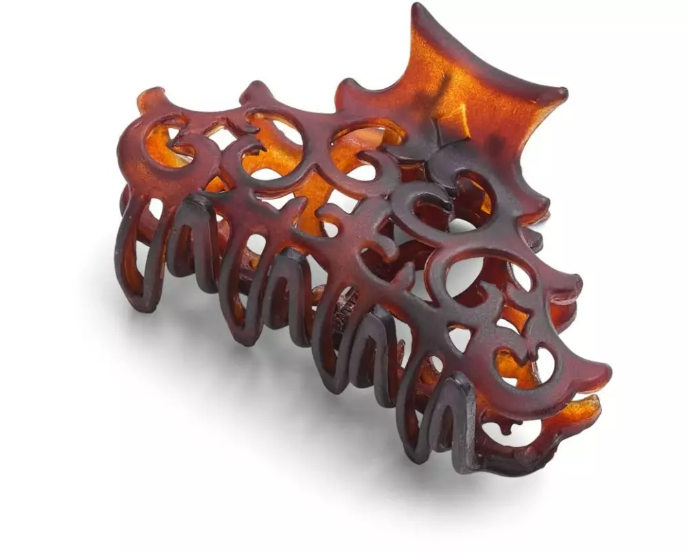 Trisa Accessoires Haarklammer 6 cm, tortoise matt