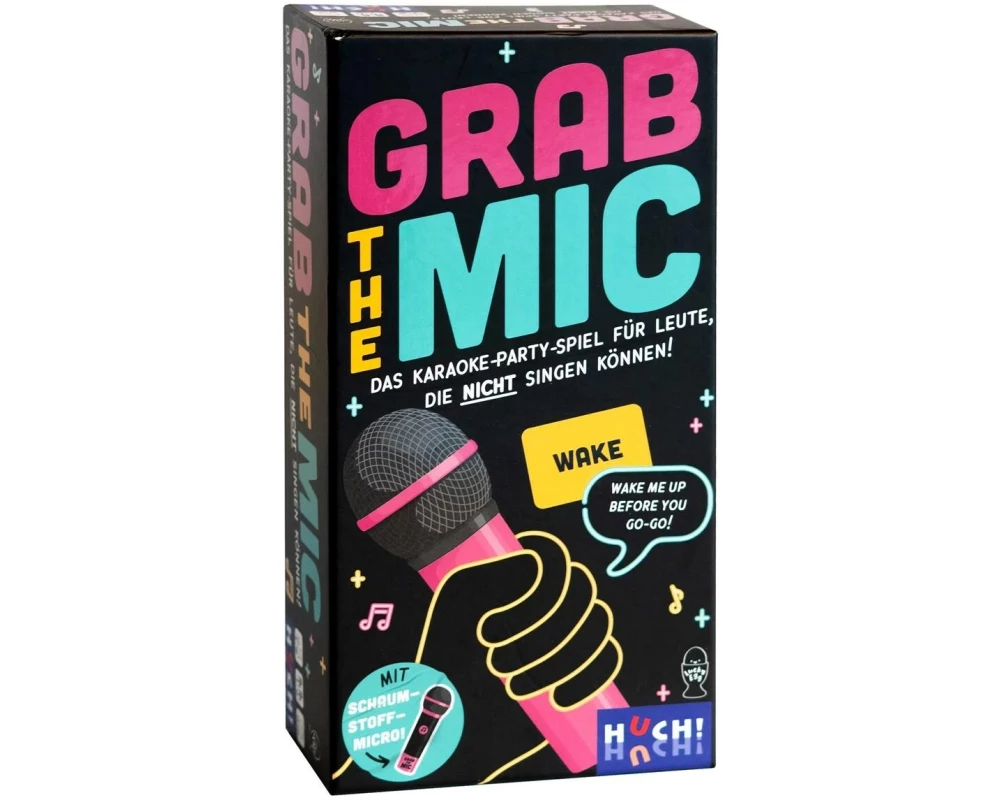 HUCH! Partyspiel Grab the Mic (d)