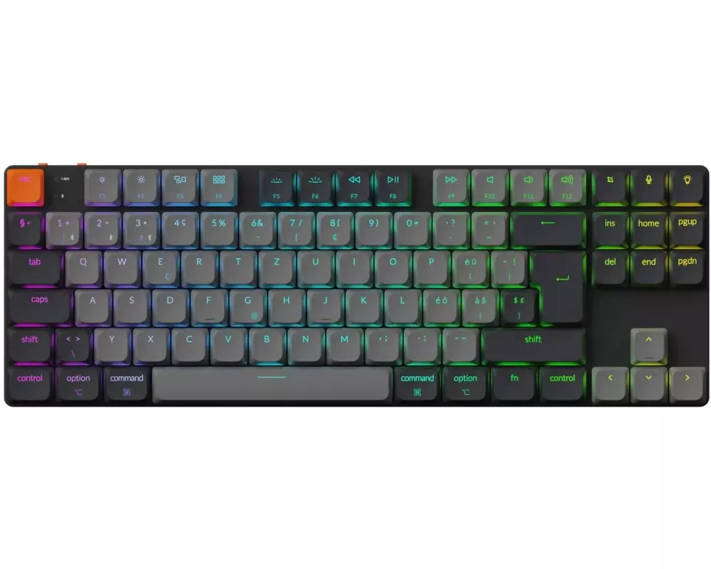Keychron Gaming-Tastatur K1 QMK Version 6 Brown Switch