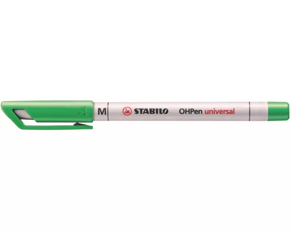 STABILO Folienstift OHPen Universal NonPermanent M Grün, 10 Stück