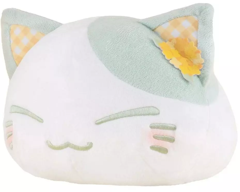 FuRyuu Plüsch Nemuneko Flower Pattern Ear Decoration Grün