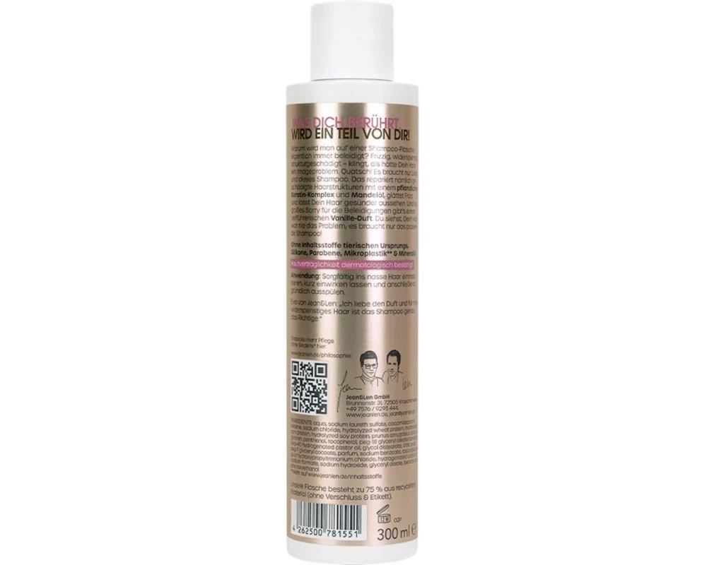 Jean & Len Shampoo Repair Keratin/Mandel 300 ml