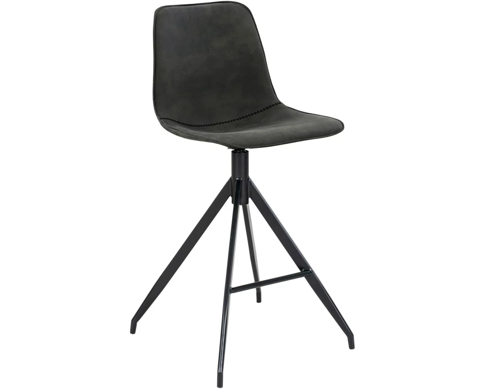 House Nordic Barhocker Monaco 2 Stück, Grau