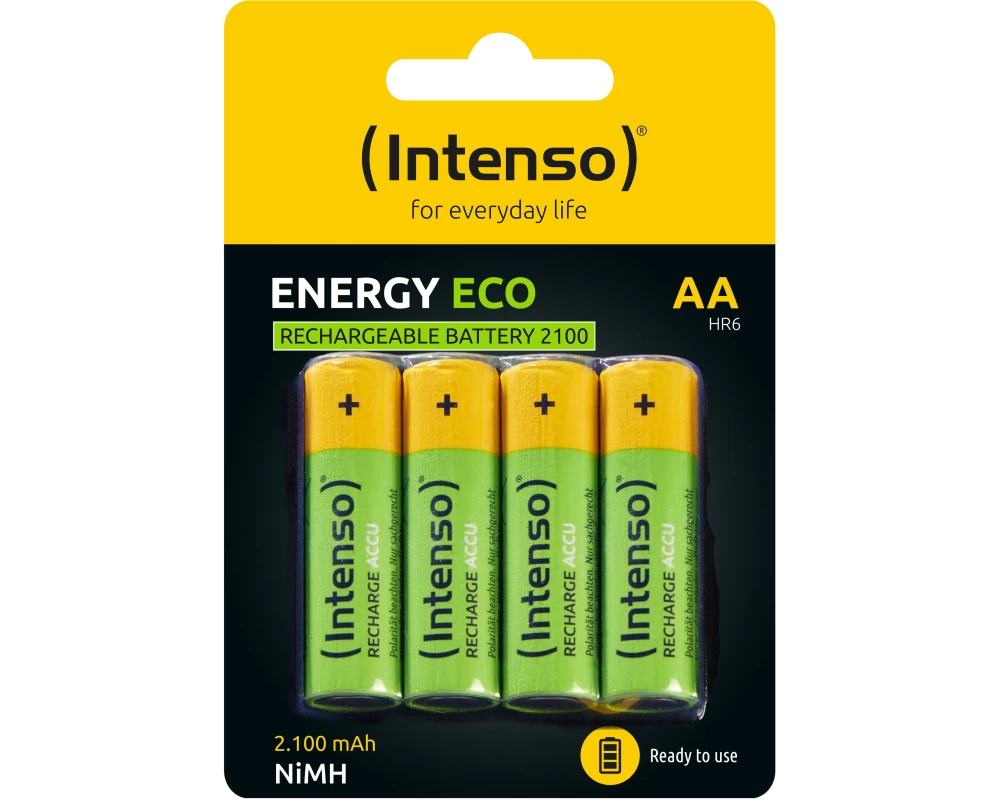 INTENSO Energy Eco AA HR6 7505524 Rechargeable 4pcs blister