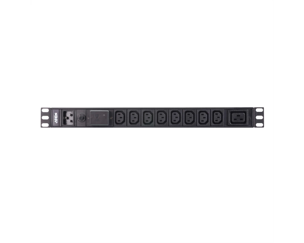 ATEN PE0209SG 1U 9 Port Basic PDU 8x C13 1x C19 16A