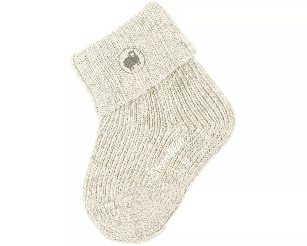 Sterntaler Wollsocken Ecru Gr. 18