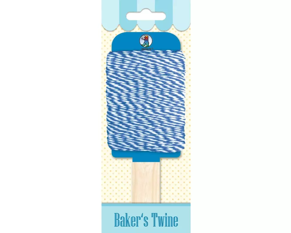 URSUS Kordelband Bakers Twine 1.1 mm x 15 m, Dunkelblau