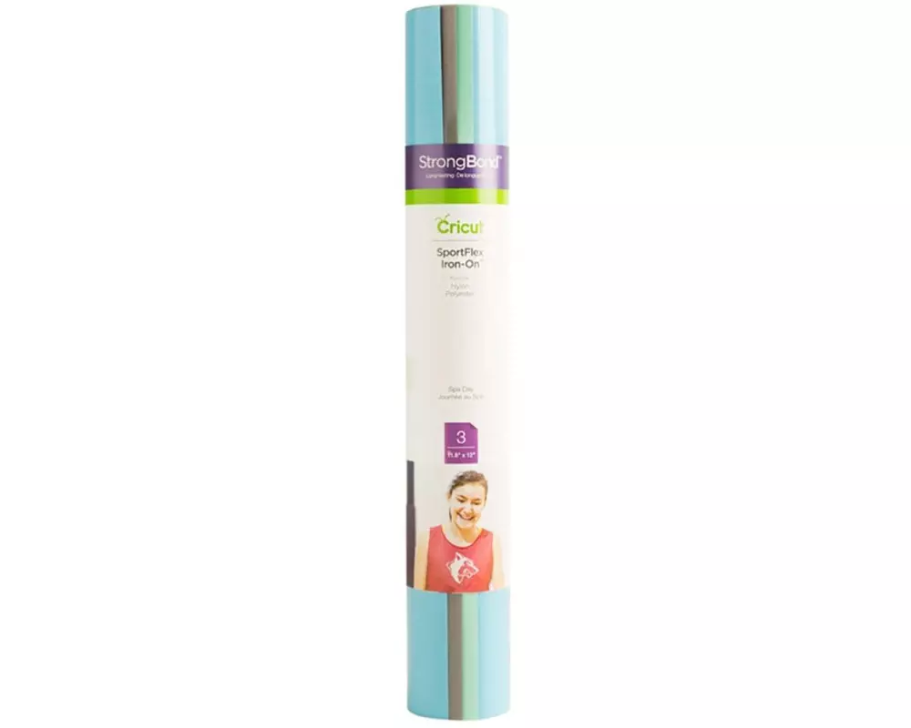Cricut Aufbügelfolie Sportflex Spa Day 30 x 30.5 cm, 3 Blatt