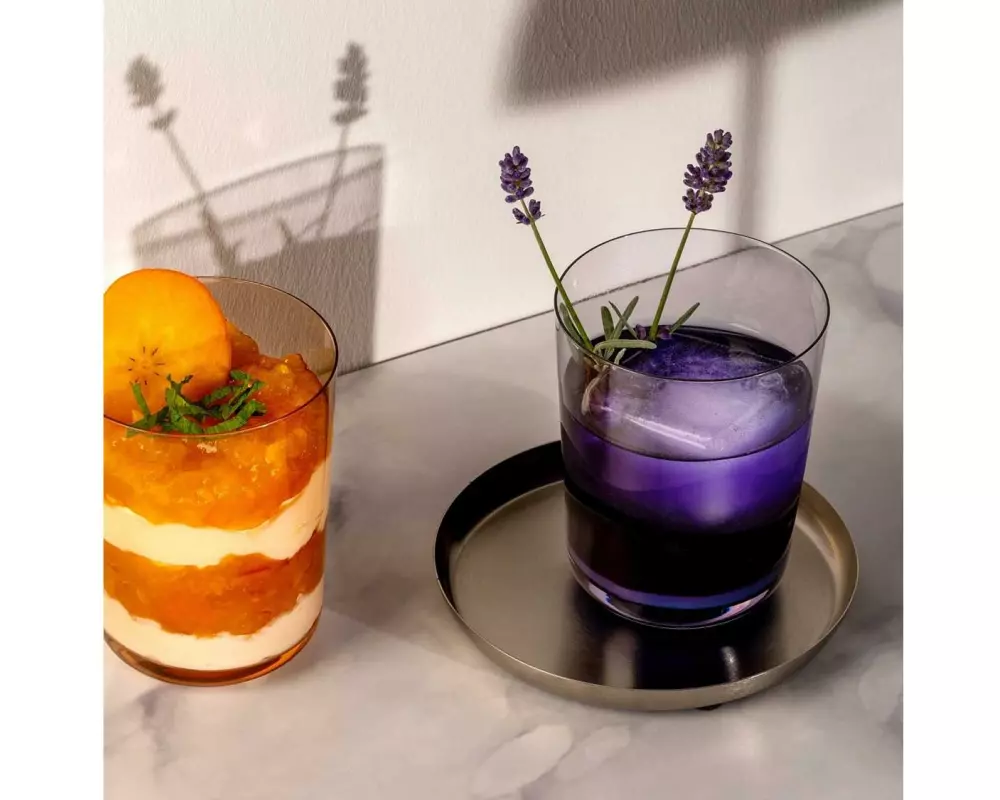 LEONARDO Trinkglas Leggero 240 ml, Lavanda, 4 Stück