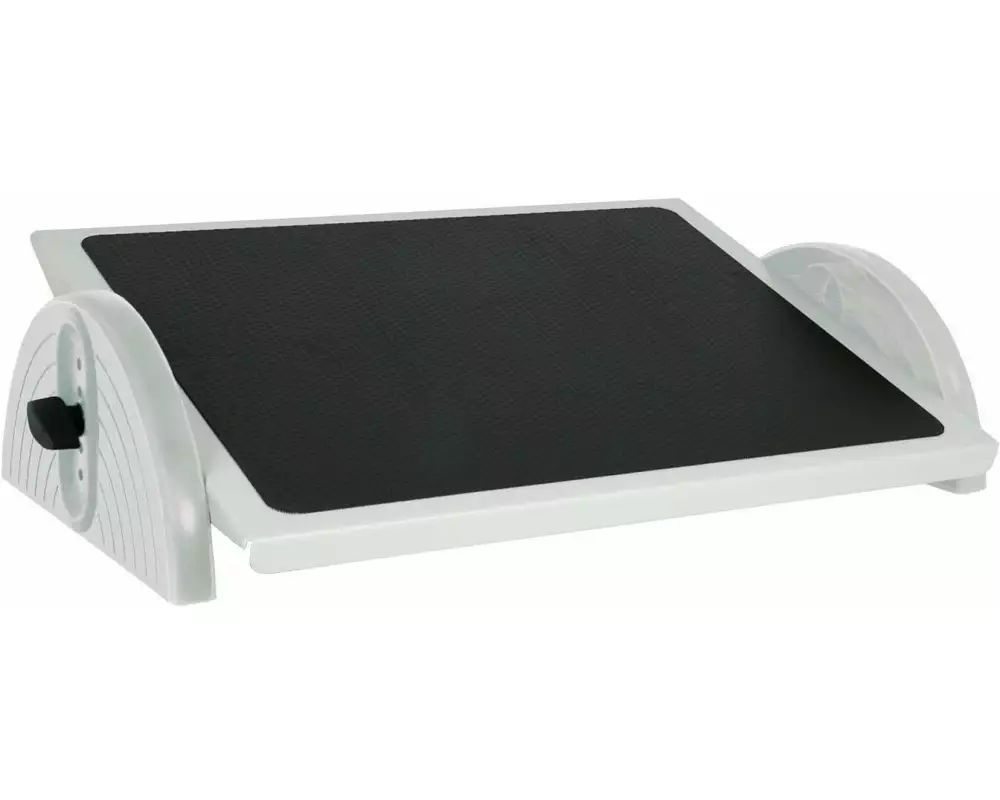 WEDO Fussstütze Relax Steel Black 5 Stufen, Silber