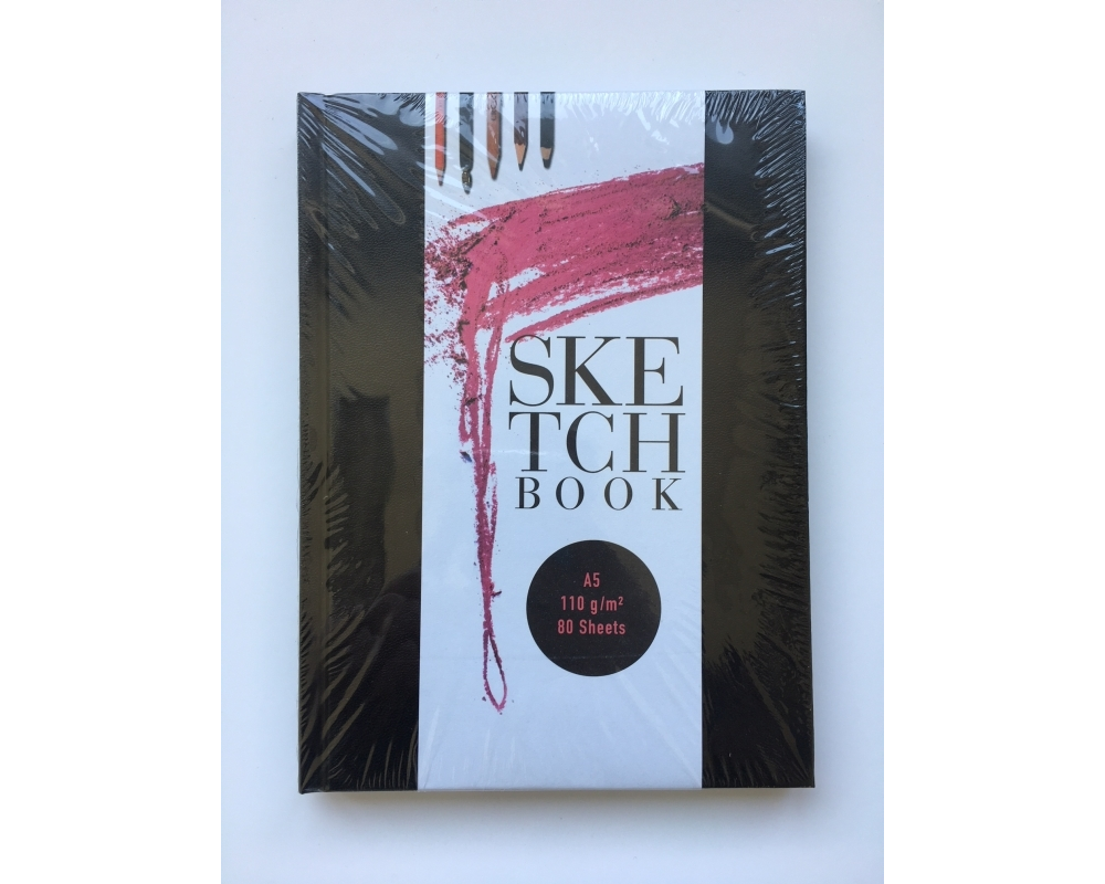 BAM4U.CH Skizzenbuch A5 6676A5 110g, perforiert 80 Blatt