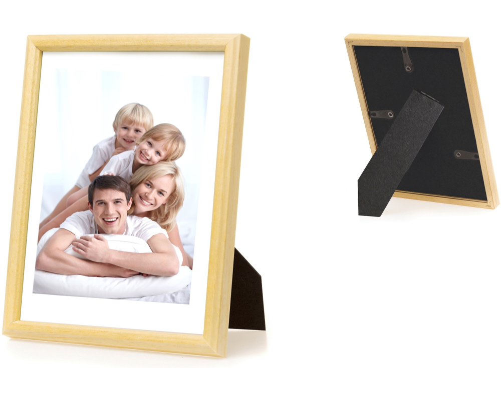 DEBEX Wechselrahmen 18×24cm 600103-180X2 Holz natur