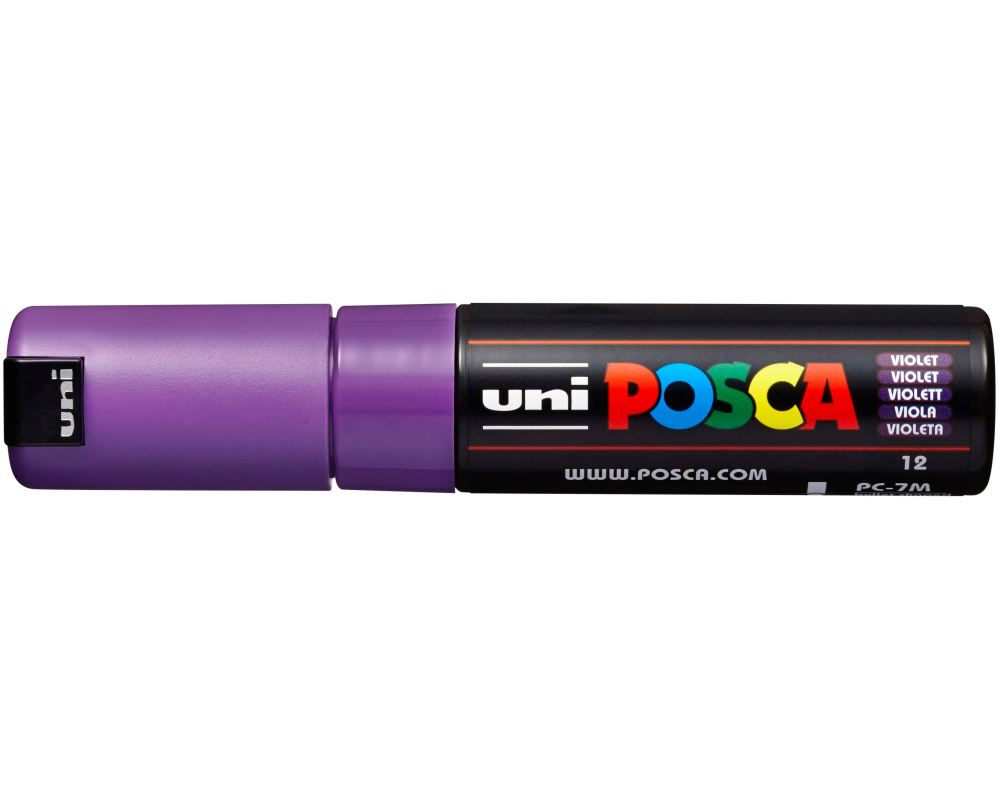UNI-BALL Posca Marker 4.5-5.5mm PC-7M VIOLET violett, Rundspitze