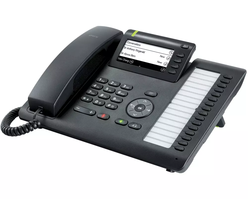 MITEL Tischtelefon CP400 Schwarz