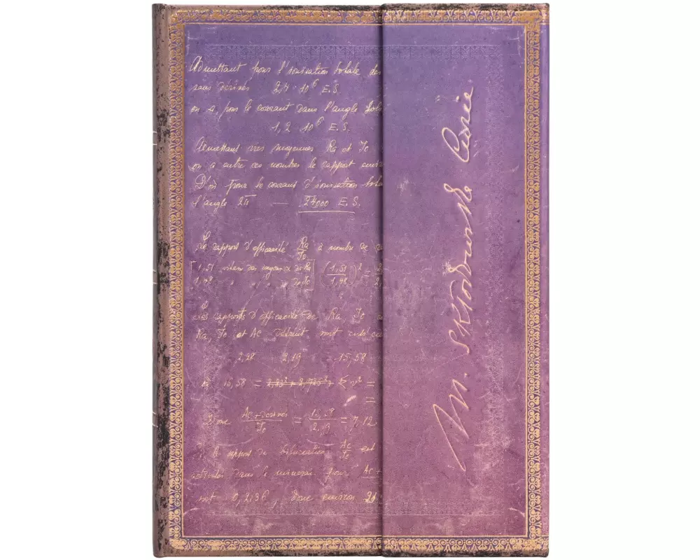 Paperblanks Notizbuch Marie Curie 13 x 18 cm, Liniert