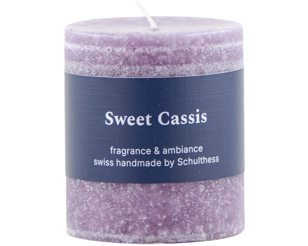 Schulthess Kerzen Duftkerze Sweet Cassis 7 x 8 cm