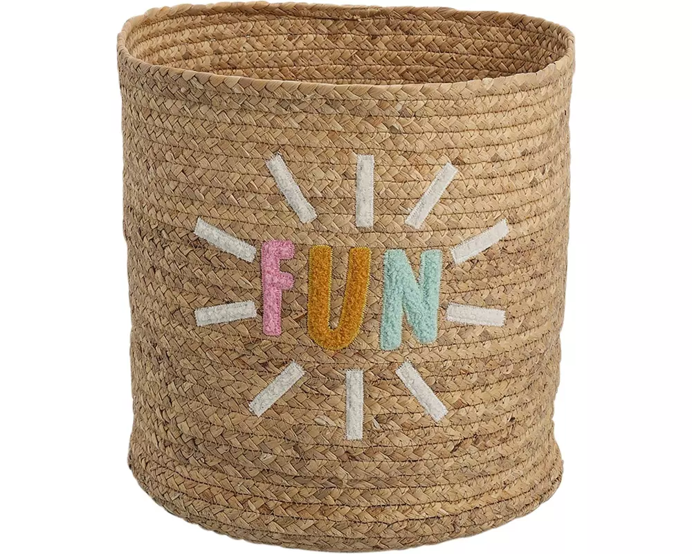 Zeller Present Aufbewahrungskorb FUN Braun ø 35 x 34 cm