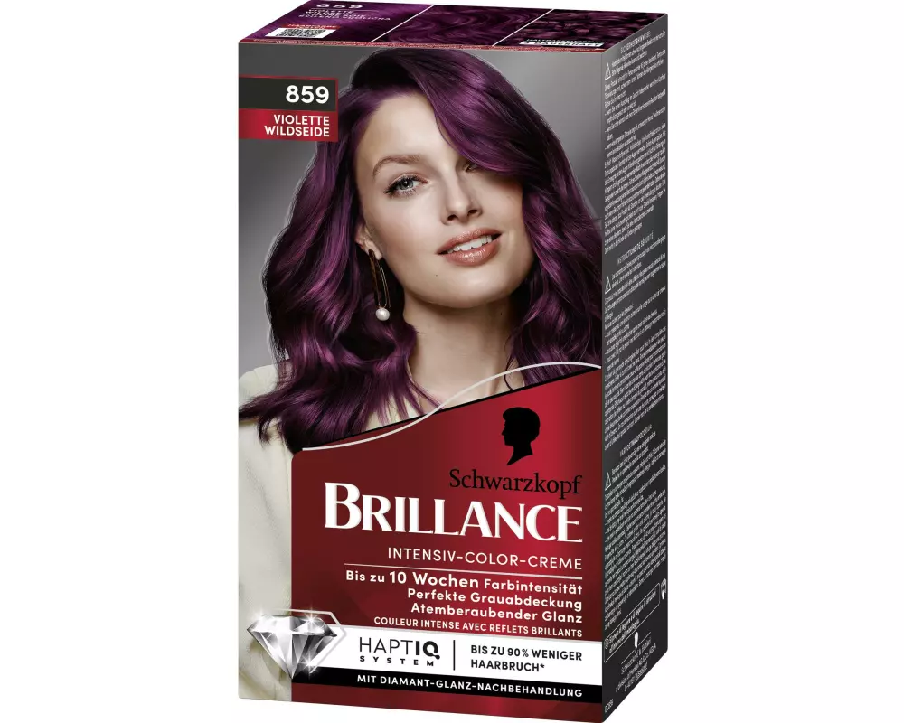 Schwarzkopf BRILLANCE Haarcoloration 859 Violette Wildseide