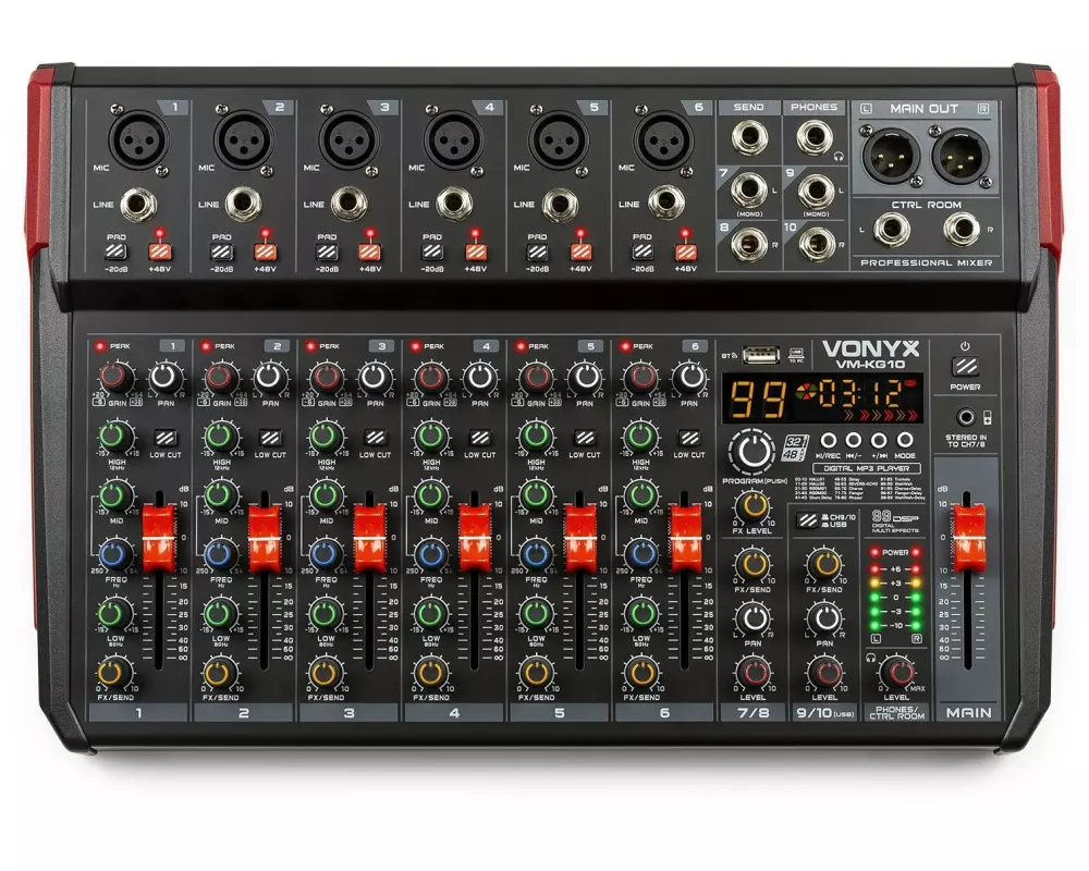 Vonyx Mischpult VM-KG10