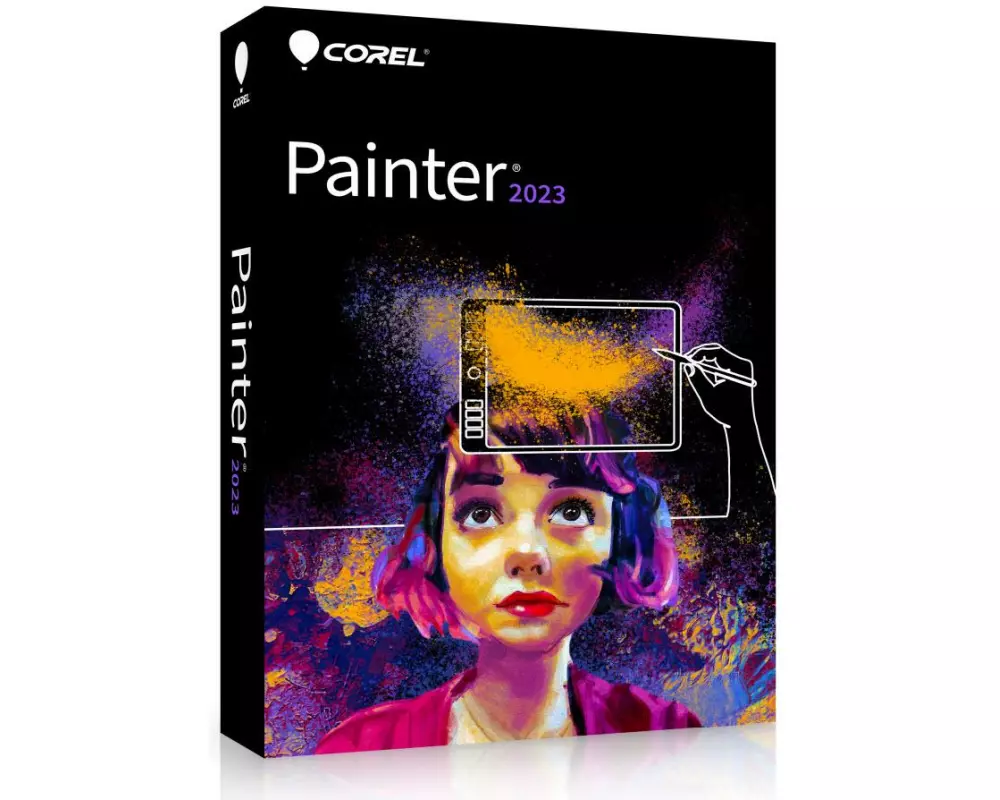Corel Painter 2023 Box, Vollversion, Windows/Mac, DE/FR/EN