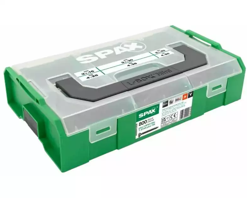 Spax Montagekasten L-Boxx Mini Kunststoff T-STAR PLUS BLAX