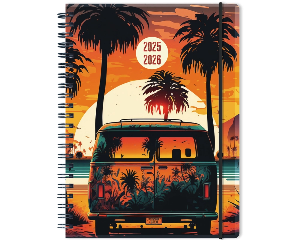 PELIKAN Schüleragenda Camper 25/26 300027019 1W/2S 15.5x19.9cm