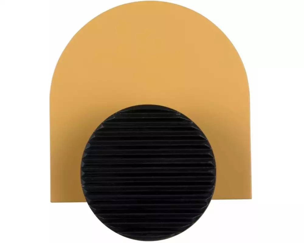 present time Wandhaken Single Knob, MDF, Ochre yellow