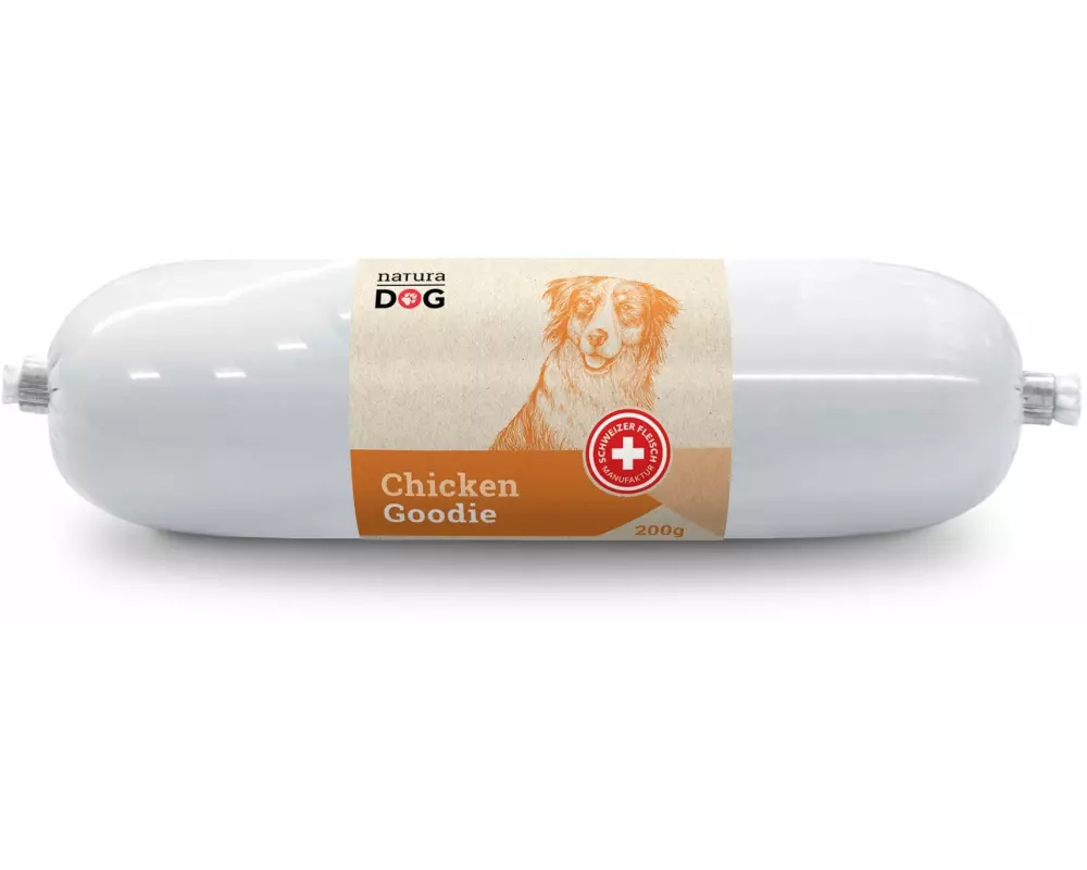 naturaDog Wurst Chicken Goodie, 200 g