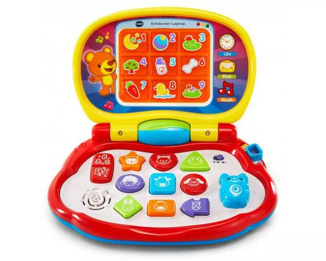Vtech Beschäftigungsspielzeug Entdecker-Laptop gelb