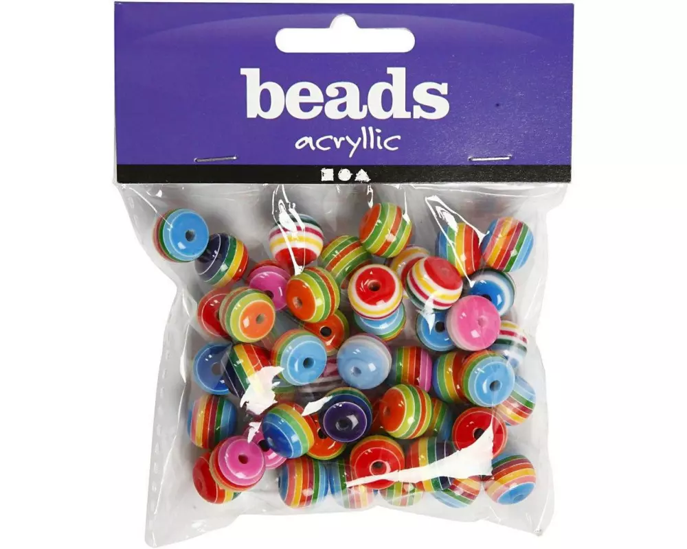 Creativ Company Resinperlen 12 mm Multi Mix