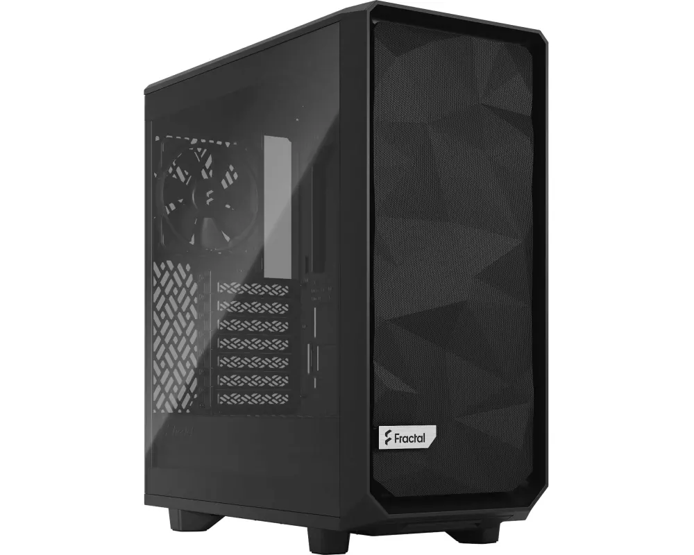Fractal Design PC-Gehäuse Meshify 2 Compact Lite Schwarz