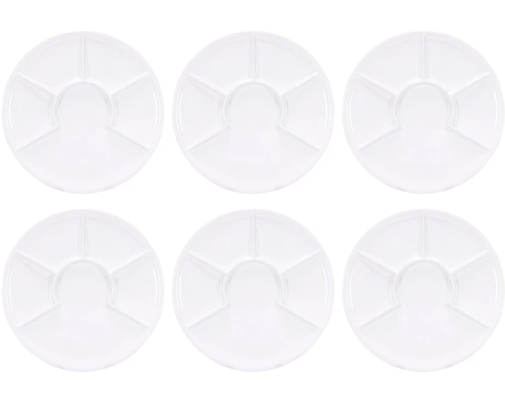 Kadastar Fondue-Teller Pure Weiss