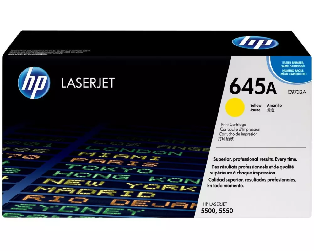 HP Toner Nr. 645A (C9732A) Yellow