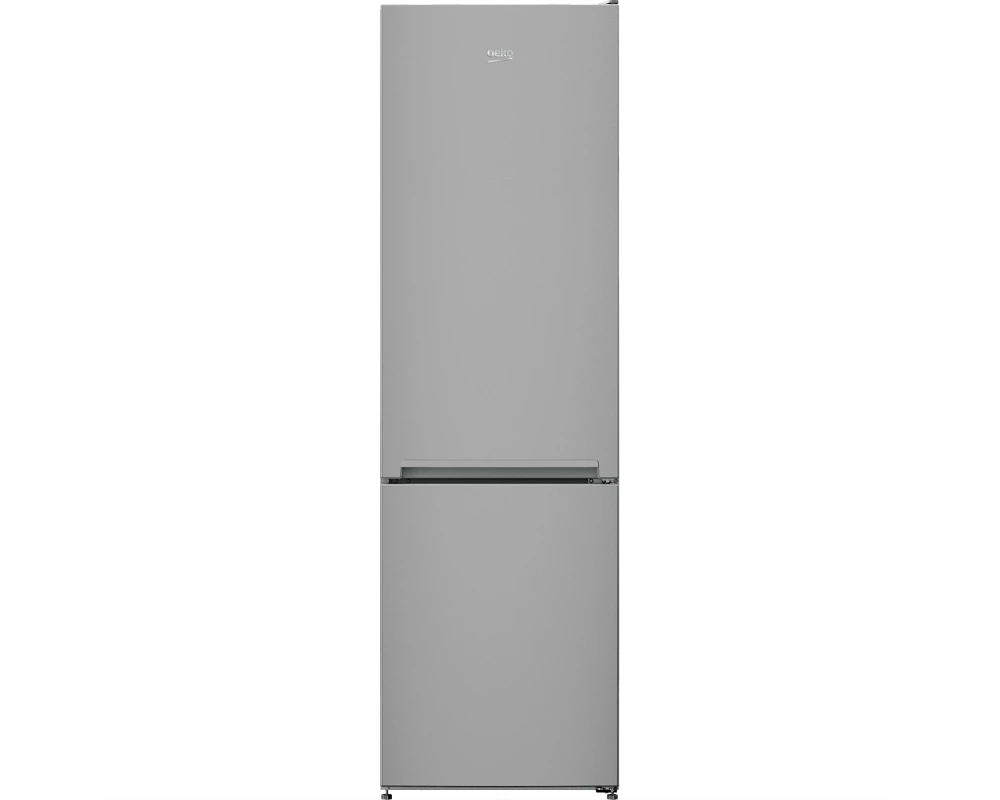 Beko Kühl-Gefrierkombination KG120, 291l, E, silber