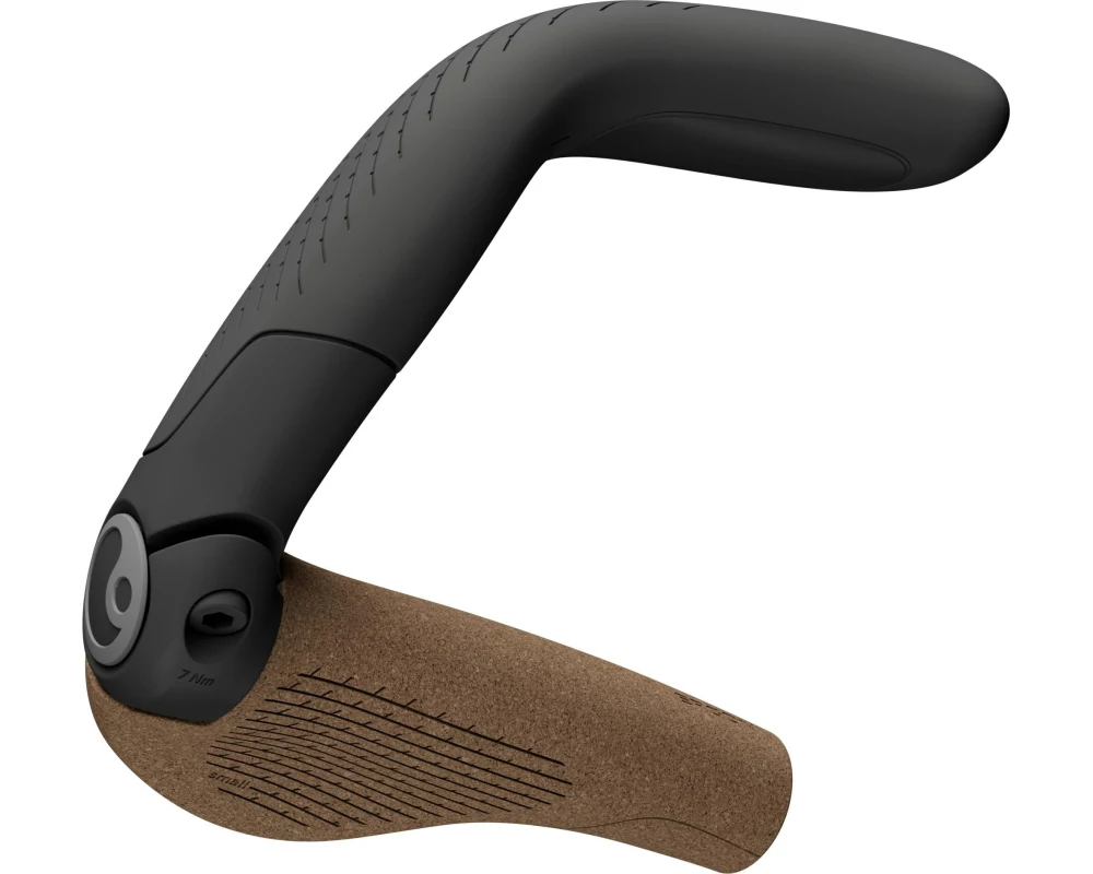 Ergon Lenkergriffe GP5 Evo BioKork Small braun