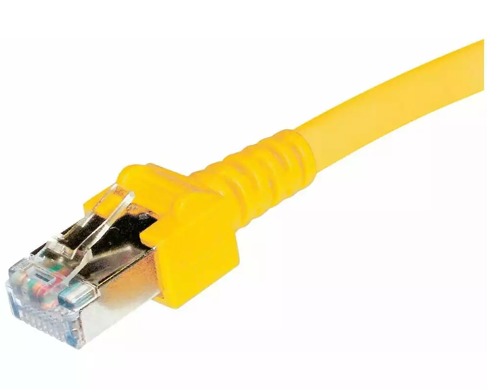 Dätwyler IT Infra Patchkabel Cat 5e, S/UTP, 0.5 m, Gelb