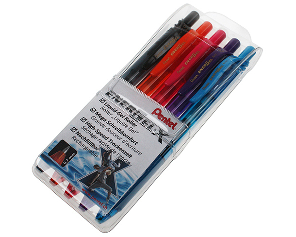 PENTEL Roller EnerGel X 0.7mm BL107-5BTS 5er Etui